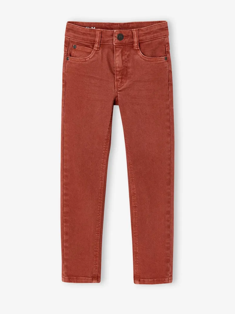 Vertbaudet Jungen Slim-Fit-Hose, Rost, – Produktbild 3 von 3