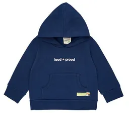 loud + proud loud + proud Babys & Kinder Hoodie aus weichem Sweat-Material, GOTS-zertifiziert – Produktbild 1 von 1