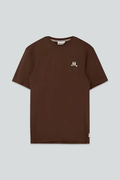 LAKOR LAKOR T-Shirt aus Bio-Baumwolle - Mini Socks & Sandals, Chicory coffee (braun), – Produktbild 2 von 3