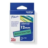 Brother P-Touch Beschriftungsband 'TZe 731' grün/schwarz – Produktbild 3 von 3