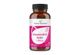 R(h)ein Nutrition R(h)ein Nutrition Vitamin B12 Activ 1000 mg vegan Kapseln – Produktbild 1 von 1