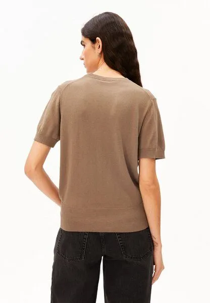 ARMEDANGELS ARMEDANGELS FINE KNIT Damen Strickshirt aus TENCEL Modal Mix, Amberwood, – Produktbild 2 von 4