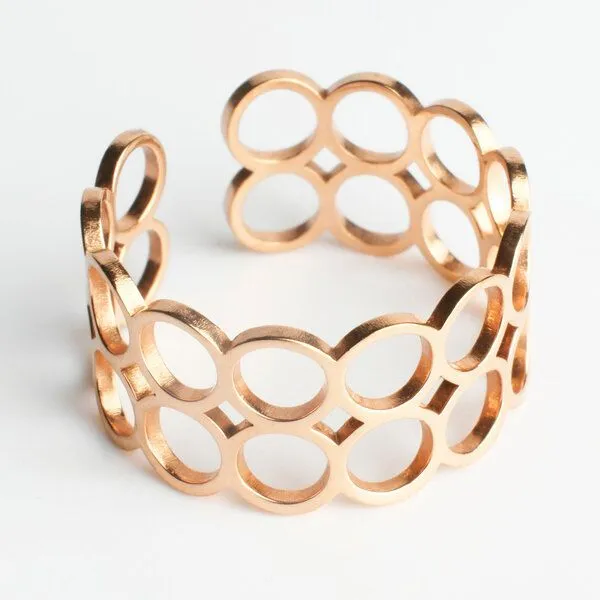 ALEXASCHA ALEXASCHA Verstellbarer Ring | gold, silber, roségold | AVA, Gold, – Produktbild 6 von 7
