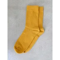Jutelaune Jutelaune Canalé Socks - GRS und OEKO-TEX Zertifizierungen, Gelb, – Produktbild 1 von 1
