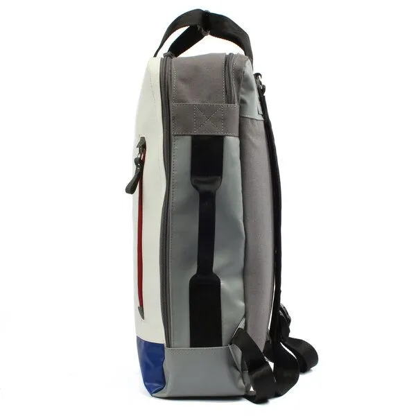 7clouds 7clouds Laptop-Rucksack Agal 7.2 M, White-blue-red, – Produktbild 3 von 4