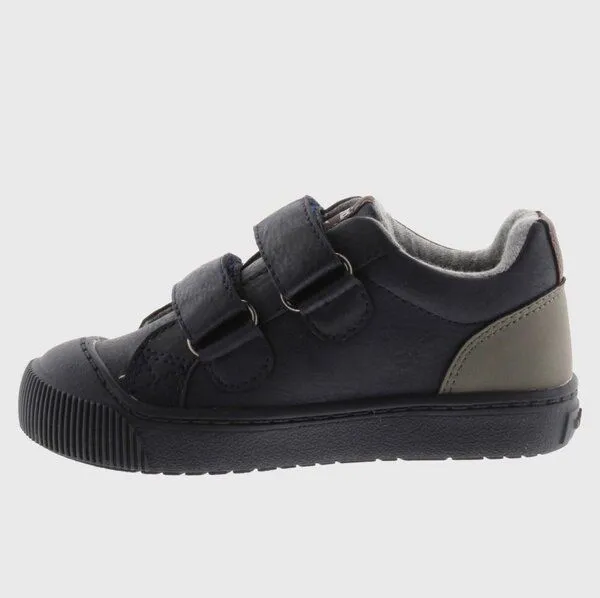 Victoria Victoria vegane Kinder-Klett-Sneaker – Huellas Tiras Vegan, Navy (blau), – Produktbild 3 von 4