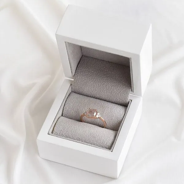 Eppi Eppi Goldener Ring mit einem Salt and Pepper Diamanten Agathe – Produktbild 3 von 4