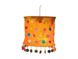 Mea Living Mea Living Lokta-Lampenschirm Punkte Durchmesser: 28 cm, Höhe: 25,5 cm – Produktbild 1 von 1
