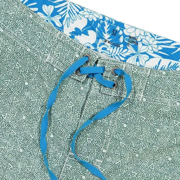 Panareha Panareha Badeshorts SAIREE RPET, Grün, – Produktbild 2 von 4