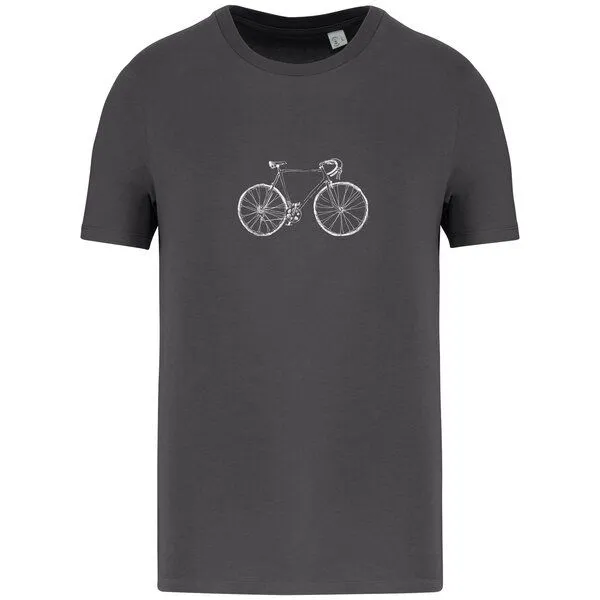 Greenspired Greenspired Basic Bio T-Shirt Vintage Bike Nr. 4 ( 155g/m²) XXS - 5 XL, Eisengrau, – Produktbild 1 von 1