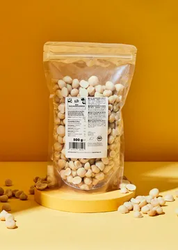 KoRo KoRo Geröstete und gesalzene Bio Macadamiakerne 500 g – Produktbild 1 von 1
