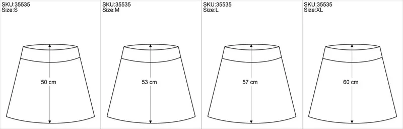 Guru-Shop Minirock A-Linien Rock aus Bio-Baumwolle, Minirock -.. alternative Bekleidung, Blau, – Produktbild 4 von 4