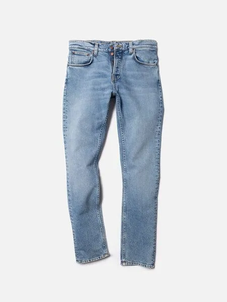 Nudie Jeans Nudie Jeans Slim Fit Jeans - Grim Tim, Blue, – Produktbild 2 von 8