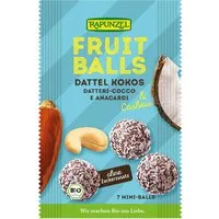 RAPUNZEL RAPUNZEL Bio-Fruchtkugeln Dattel-Kokos & Cashew, Fruit Balls, 49 g – Produktbild 1 von 1