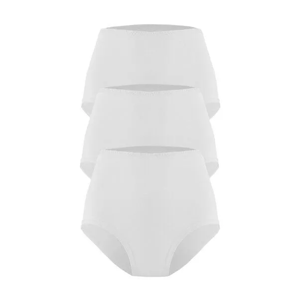 Frija Omina Frija Omina 3er Set Bio-Bio Taillenslip Lille, Weiß, – Produktbild 1 von 2