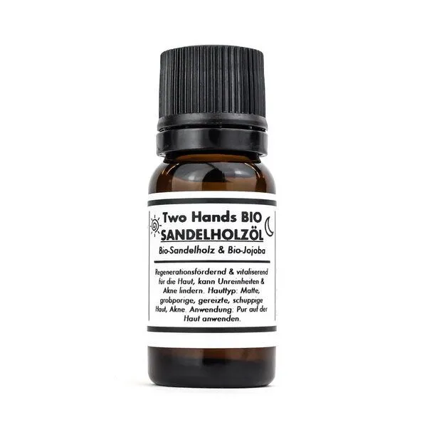 Two Hands BIO Two Hands BIO Sandelholzöl mit Bio-Sandelholzöl & Bio-Jojobaöl - Bio Vegan – Produktbild 1 von 1
