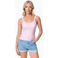 ORGANICATION ORGANICATION IPEEK | Ripp-Tanktop aus TENCEL Modal und Bio-Baumwolle, Rose, – Produktbild 1 von 1