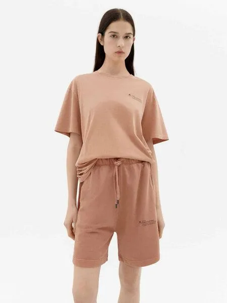 thinking mu thinking mu FTP - Damen T-Shirt aus Bio-Baumwolle, Achiote (orange), – Produktbild 3 von 4