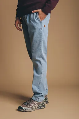 Trendsplant Trendsplant Herren vegan Jeans Climber Hose Light Wash Blau – Produktbild 1 von 1