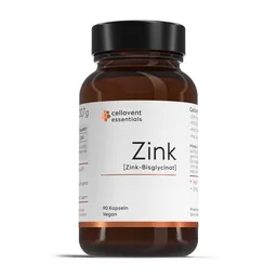 Cellavent Essentials Zink Kapseln [Zink-Bisglycinat] 90 Stk. – Produktbild 1 von 1