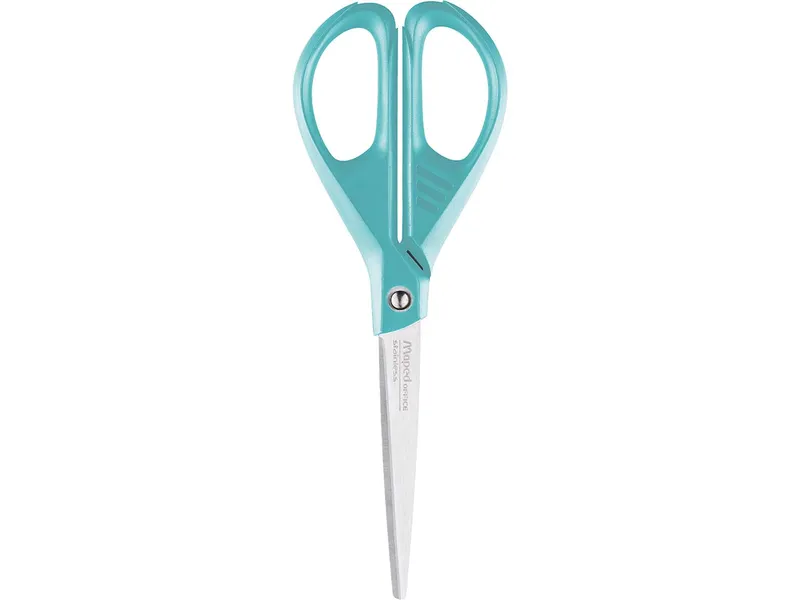 Maped Maped Schere "Essentials Green" 17 cm mit Recyclingkunststoff (60%), Türkis, – Produktbild 1 von 1