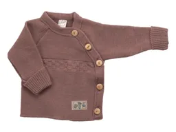 Lilano Lilano Babyjäckchen Bio-Schurwolle mauve Gr.50/56 – Produktbild 1 von 1