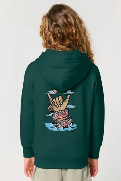 Zeachild Zeachild ShakaTacle ZipHoodie Kinder, Rosa, – Produktbild 2 von 3