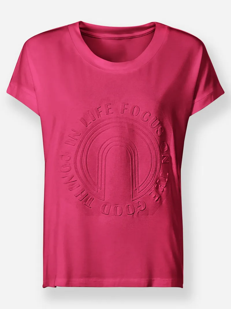 heine Kurzarmshirt pink, Pink, – Produktbild 2 von 2