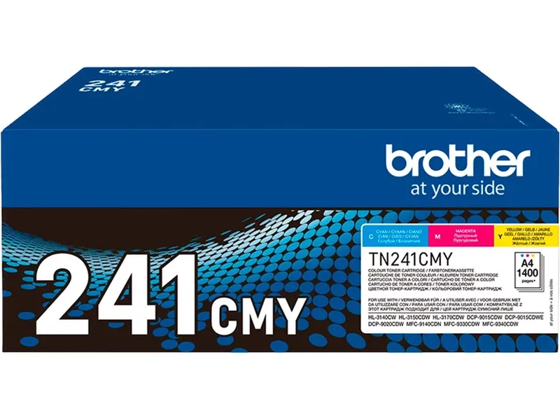 Brother Brother 3er Set Tonerkartuschen TN-241C/M/Y cyan, magenta, gelb – Produktbild 1 von 3