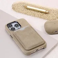 GOOD WILHELM GOOD WILHELM MagSafe Wallet JULIUS aus italienischem Alcantara – Veganer, handgefertigter Luxus – Produktbild 1 von 1