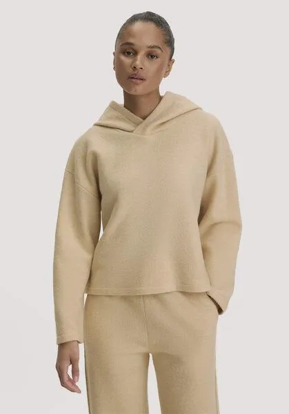 hessnatur hessnatur Pullover Oversize aus reiner Bio-Merinowolle, Goldsand, – Produktbild 1 von 4
