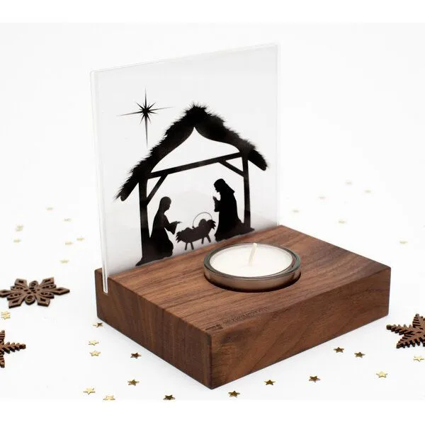 klotzaufklotz klotzaufklotz Weihnachtskrippe Mini Bethlehem – Produktbild 4 von 8