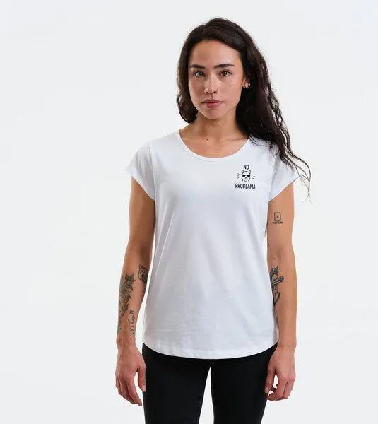 Gary Mash GARY MASH Shirt Asheville No Problama aus Bio-Baumwolle, Weiß, – Produktbild 4 von 4