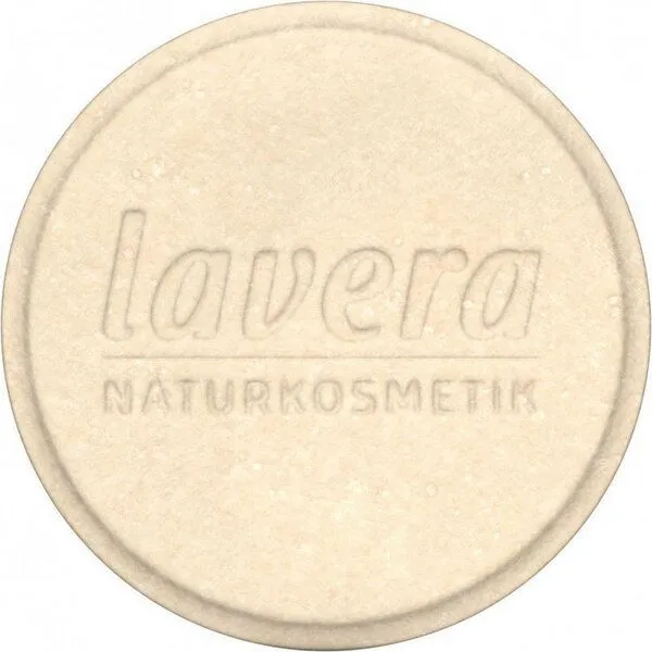 lavera lavera basis sensitiv Festes Pflegeshampoo Feuchtigkeit & Pflege 50 g – Produktbild 1 von 4