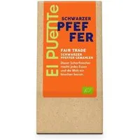 El Puente El Puente Bio-Pfeffer schwarz gemahlen | Fair Trade | Bio-zertifiziert | Vegan | Glutenfrei – Produktbild 1 von 1