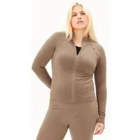 ARMEDANGELS ARMEDANGELS SEAMLESS Damen Activewear-Jacke aus TENCEL Lyocell Mix, Dusty stone, – Produktbild 1 von 1