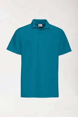 BERUFSBEKLEIDUNG CORE Shirt Unisex - Polokragen, petrol - Berufsbekleidung.de – Produktbild 1 von 1
