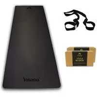 Yosana Yosana Yogamatten Starter Set 4-Teilig, Schwarz, – Produktbild 1 von 1