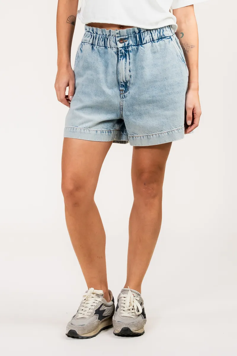 Kuyichi Kuyichi Damen vegan Denim Shorts Sophie Blue Bolt, Extra hellblau, – Produktbild 2 von 2