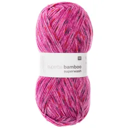 Rico Design Rico Design Superba Bamboo superwash Konfetti Pink – Produktbild 1 von 1