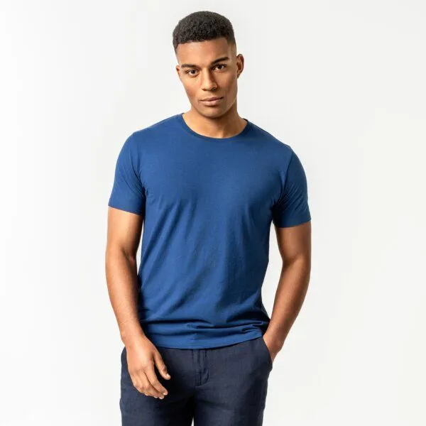 Living Crafts Living Crafts T-Shirt - THERREL, Classic blue (blau), – Produktbild 1 von 3