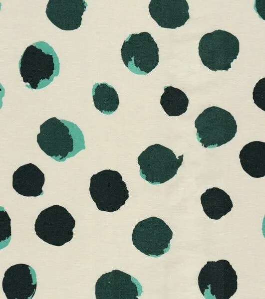 Nature by Adam Nature by Adam Tischset 2er Pack aus Leinen und Bio-Baumwolle - Made in Germany - Dots, Grün, – Produktbild 1 von 4