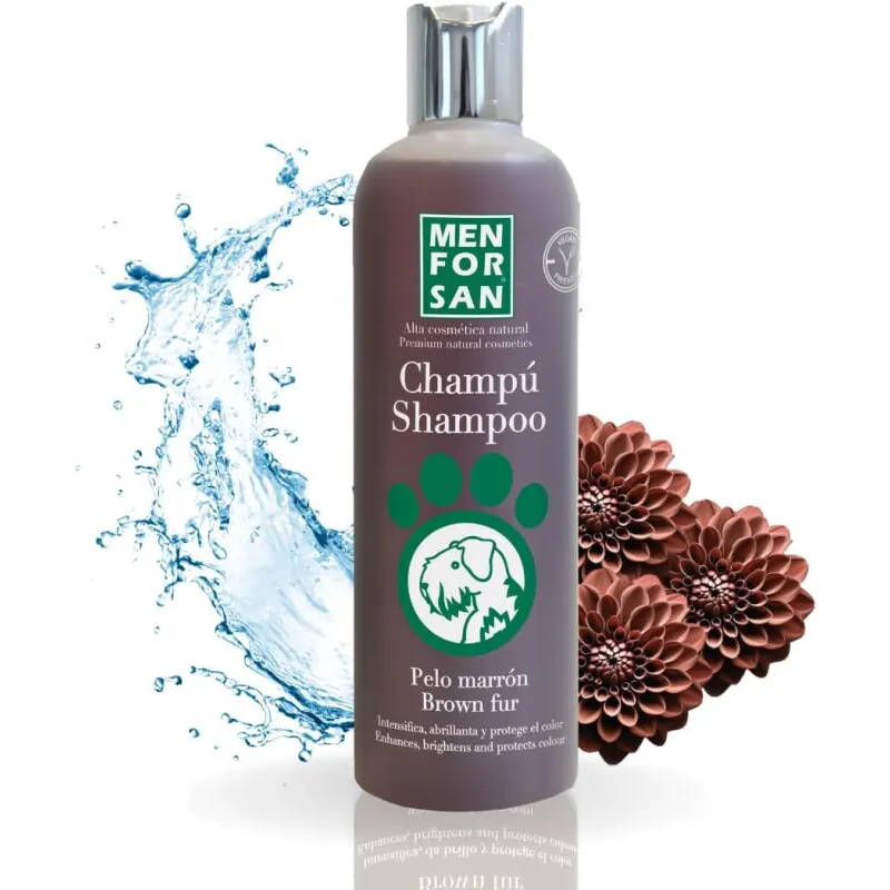 MENFORSAN MENFORSAN Shampoo Hund kastanienfarbenes Haar blumig 300 ml – Produktbild 1 von 2