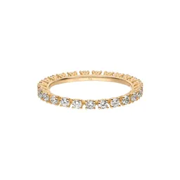 Maren Jewellery Wilderness Memoire Ring - 48 / 18K Gelbgold & Labordiamanten – Produktbild 1 von 1