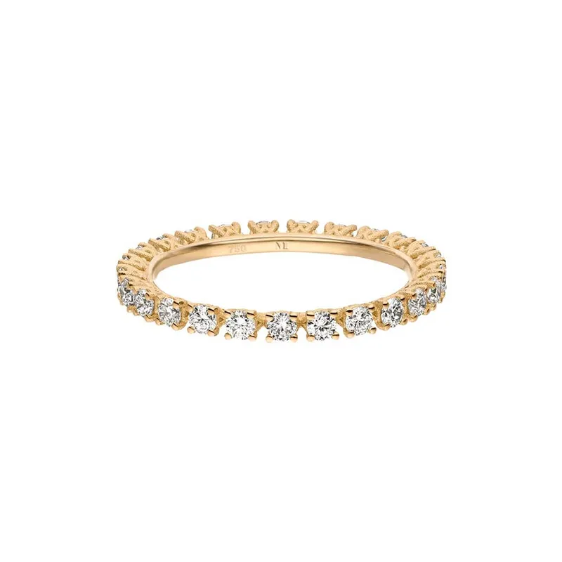 Maren Jewellery Wilderness Memoire Ring - 66 / 18K Gelbgold & Labordiamanten – Produktbild 1 von 1