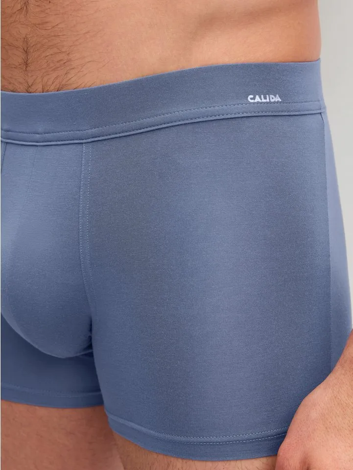 CALIDA CALIDA Boxer Balanced Day Herren (1-St) Quick Dry Effekt, seidig weich und temperaturausgleichend, Blau, – Produktbild 5 von 5