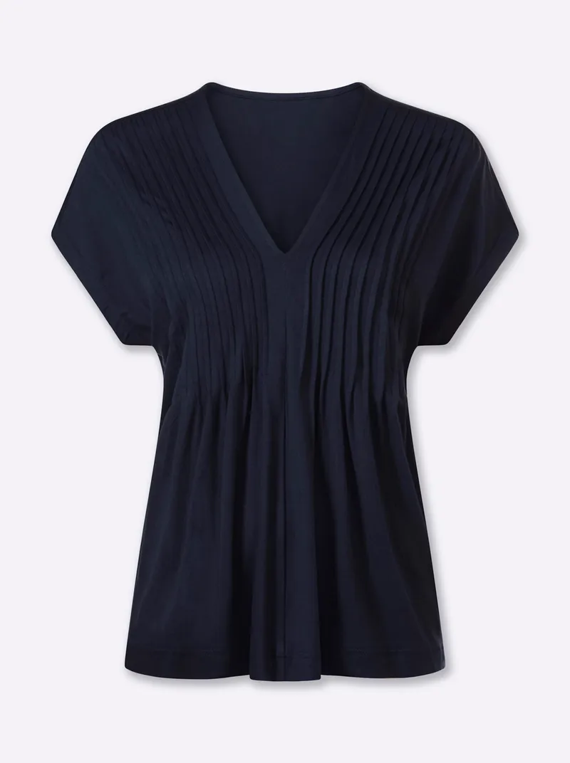 heine Shirt marine, Marine, – Produktbild 1 von 2