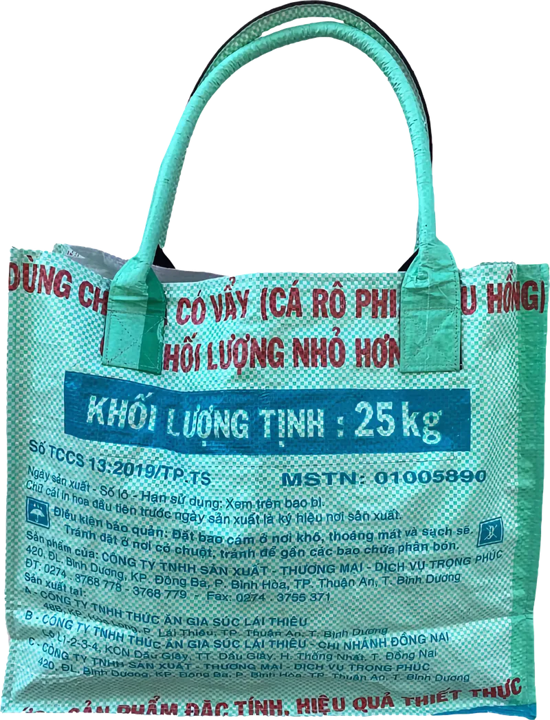Beadbags Beadbags Einfache Einkaufstasche mintgrün, Grün, – Produktbild 2 von 2
