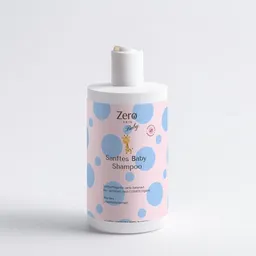 Zero Skin Zero Skin Sanftes Baby Shampoo - 400 ml - extra milde Haarwäsche ab Geburt mit Bio-Aloe Vera & Lindenblütenextrakt, präbiotische Pflege für Kopfhautbalance, leicht kämmbares Babyhaar – vegan, allergenfrei & ECOCERT COSMOS Organic zertifiziert – Produktbild 1 von 1