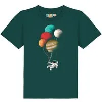watabout kids watabout.kids T-Shirt Kinder Balloon Spaceman, Glazed green, – Produktbild 1 von 1